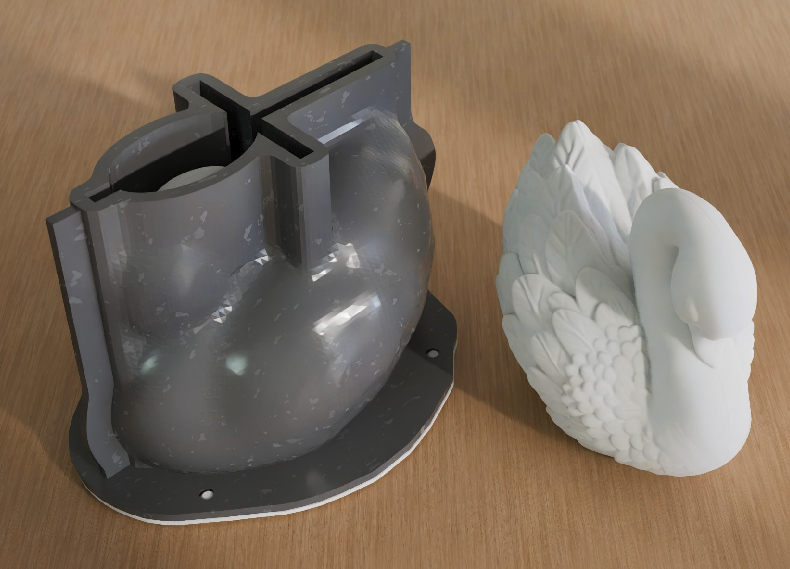 Silicone & casting volume calculation